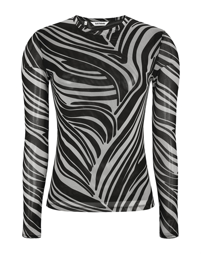 Soft Rebels - SRMaryam Top - Zebra Print
